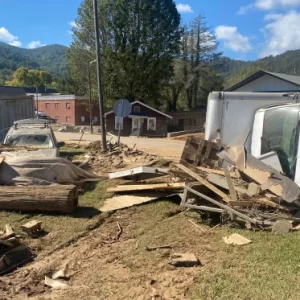 Heavy Flooding Tore Apart Structures And Tossed Cars In Swaananoa